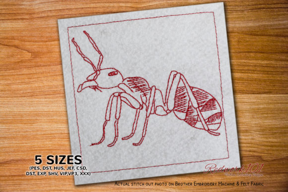 Aggressive Ant Embroidery Review