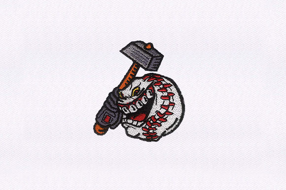 Armed Ball Design: A Seasonal Embroidery Favorite
