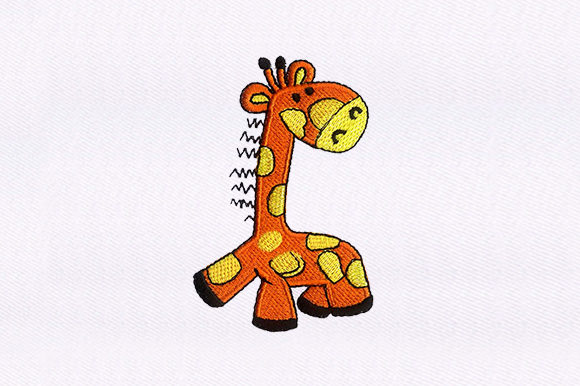 Baby Giraffe Embroidery Review