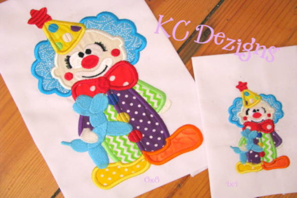 Cute Clown Embroidery Design Review for Seasonal Collections