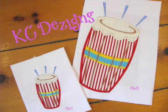 Drum Applique Embroidery Review