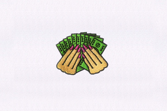 Flaunting Money Embroidery Design Review