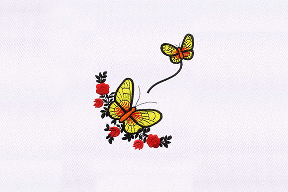Fluttering Butterflies Embroidery Review