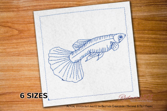 Guppy Fish Bluework Review for Holiday Collections