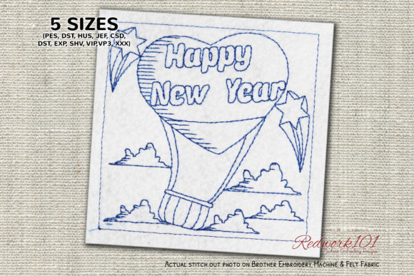 Heart Shaped Hot Air Balloon for New Year