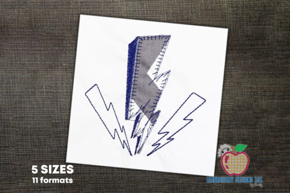 Light Sparking Applique: A Shimmering Embroidery Design for Creative Sellers