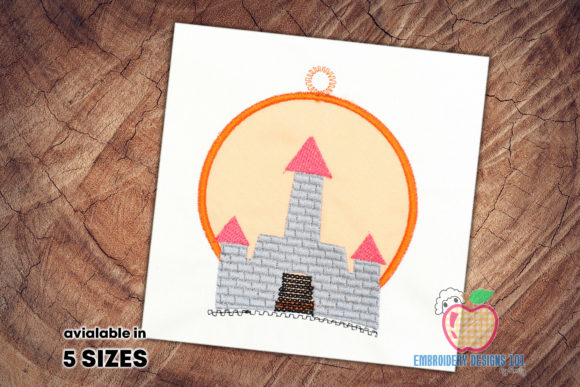 Small But Beautiful Sand Castle Embroidery Applique Review