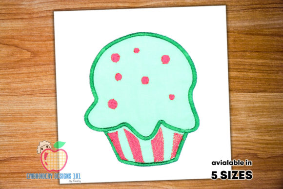 Sweet and Tasty Cup Cake Embroidery Design Review