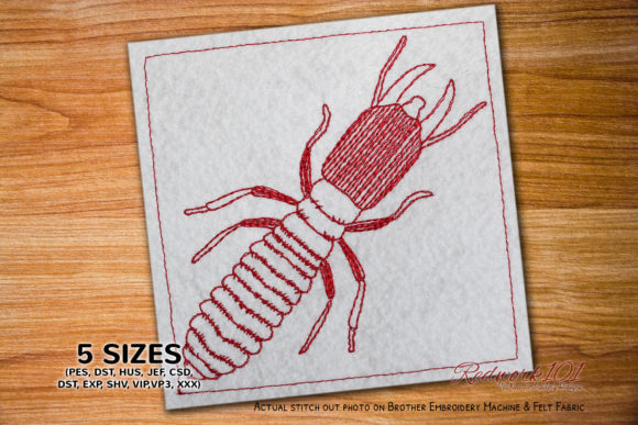 Termite Creature Redwork: A Seasonal Review