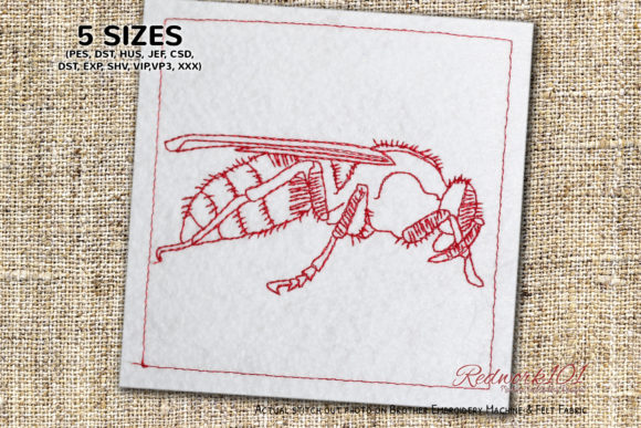 True Wasps Embroidery Design Review
